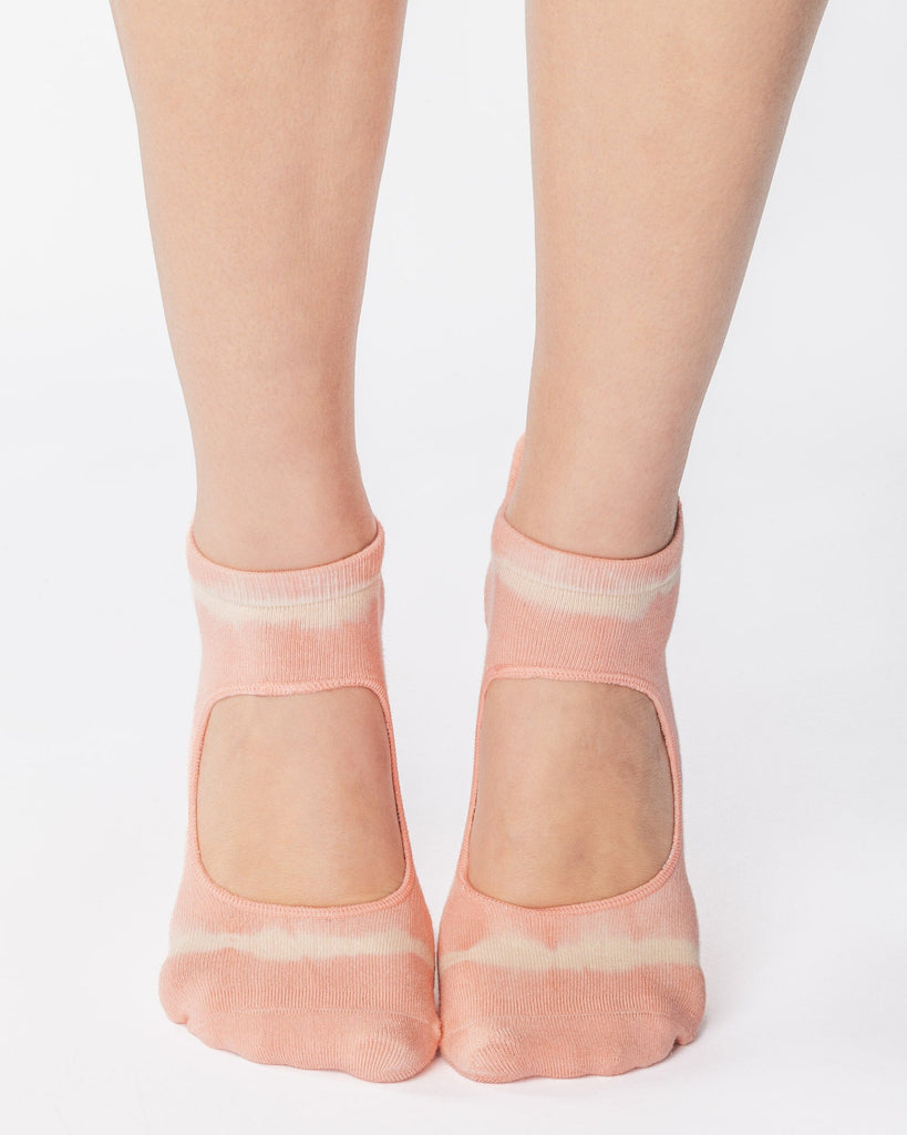 Shibori Strap Grip Sock
