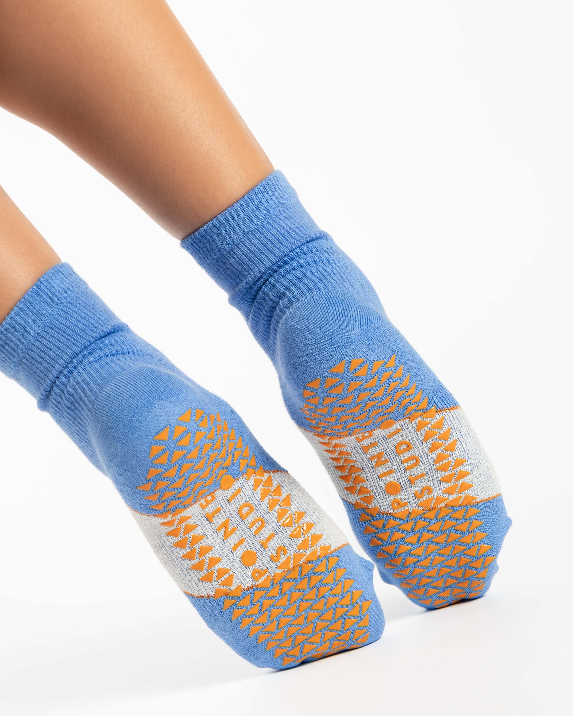 Chev Stripe Ankle Grip Sock