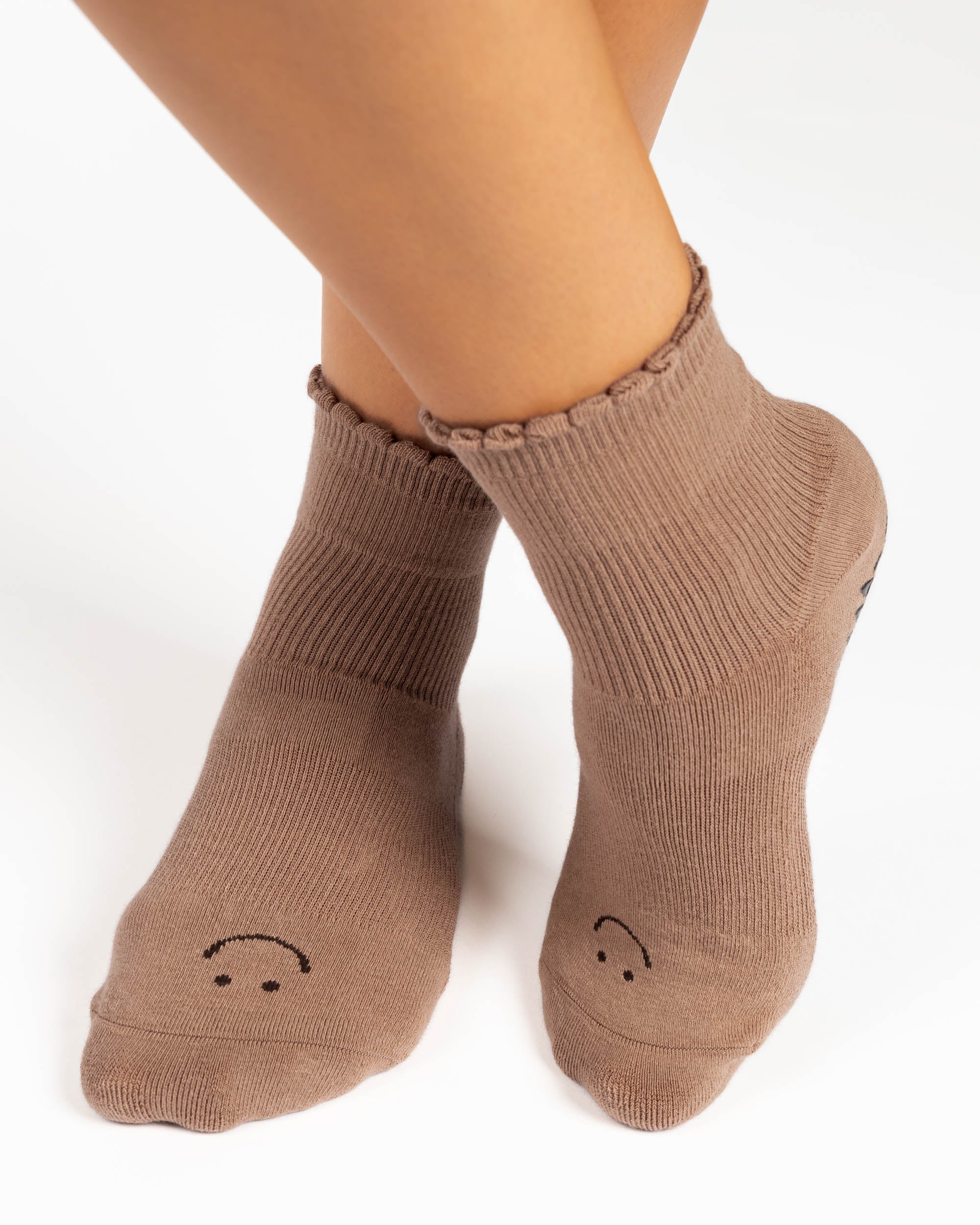 Happy Ankle Grip Sock