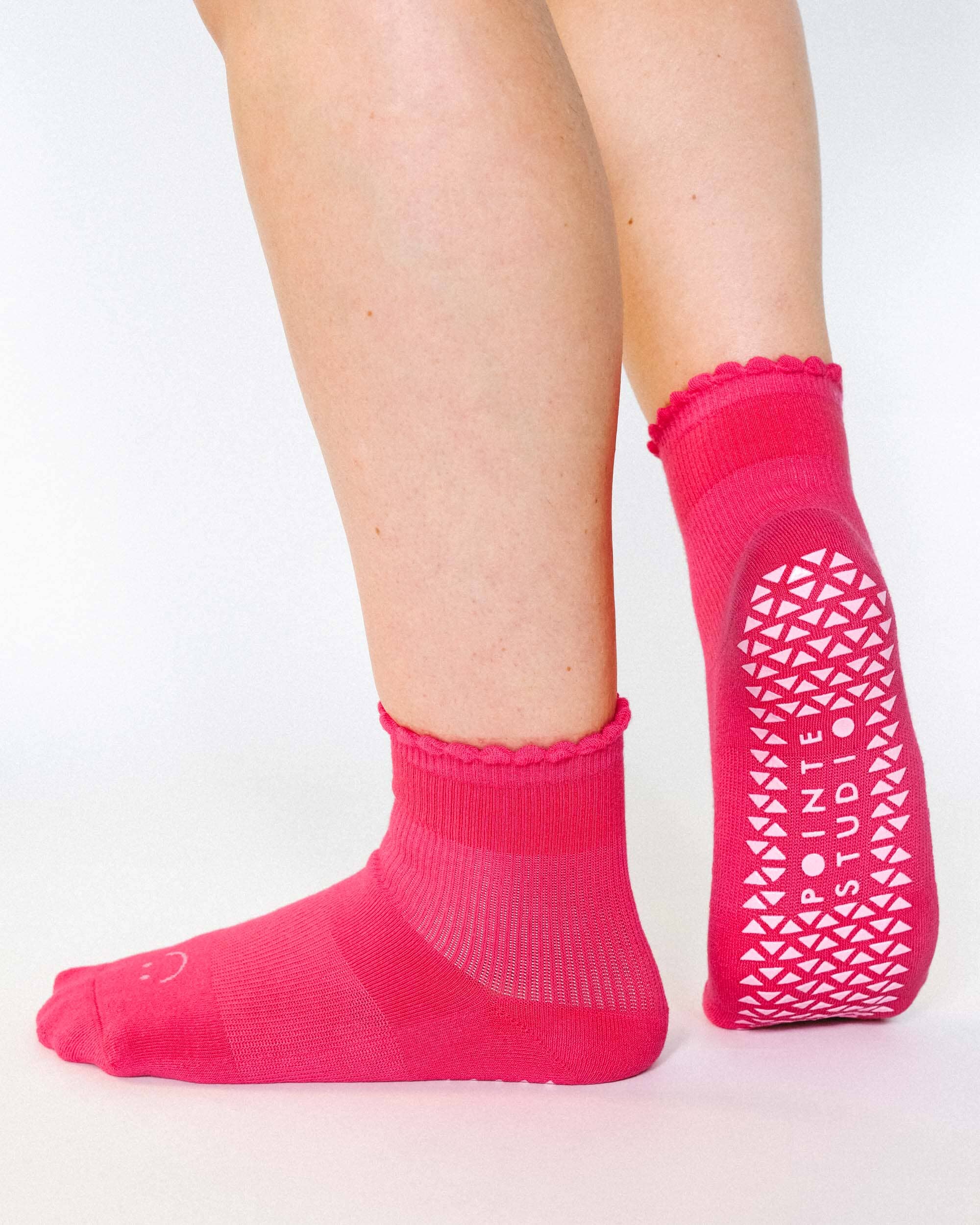 Happy Ankle Grip Sock