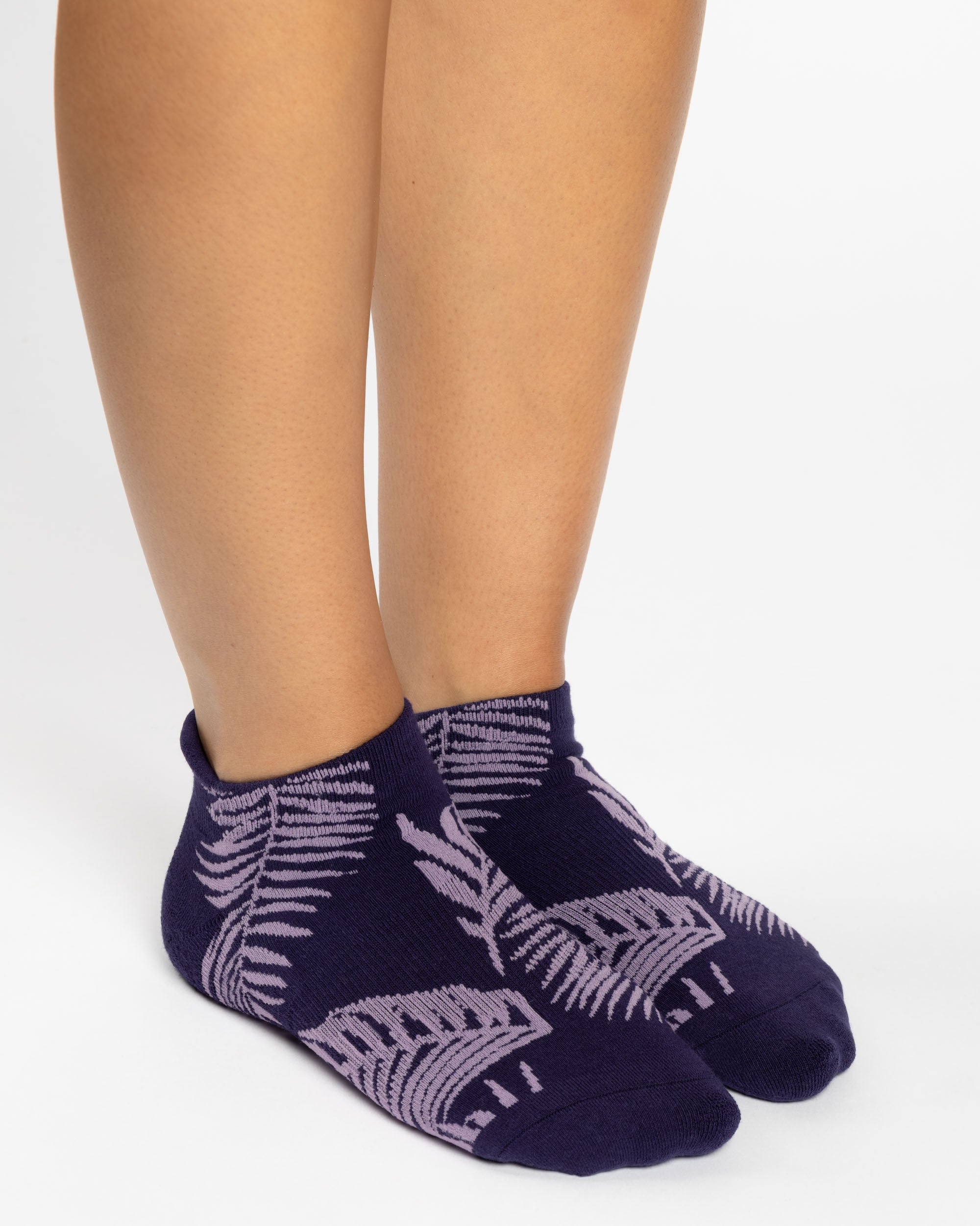 Palm Shadow Full Foot Grip Sock