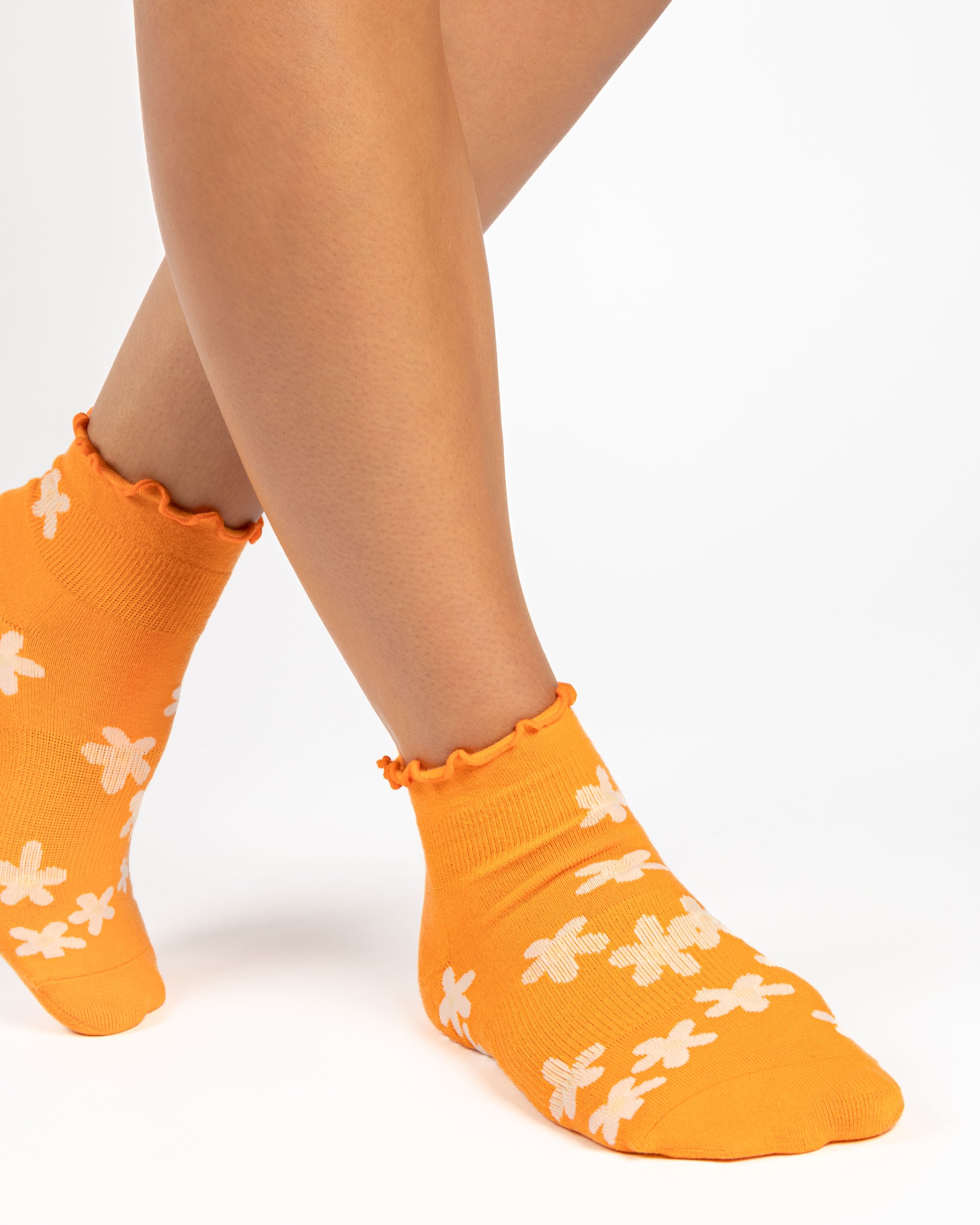 Bloom Quarter Grip Sock