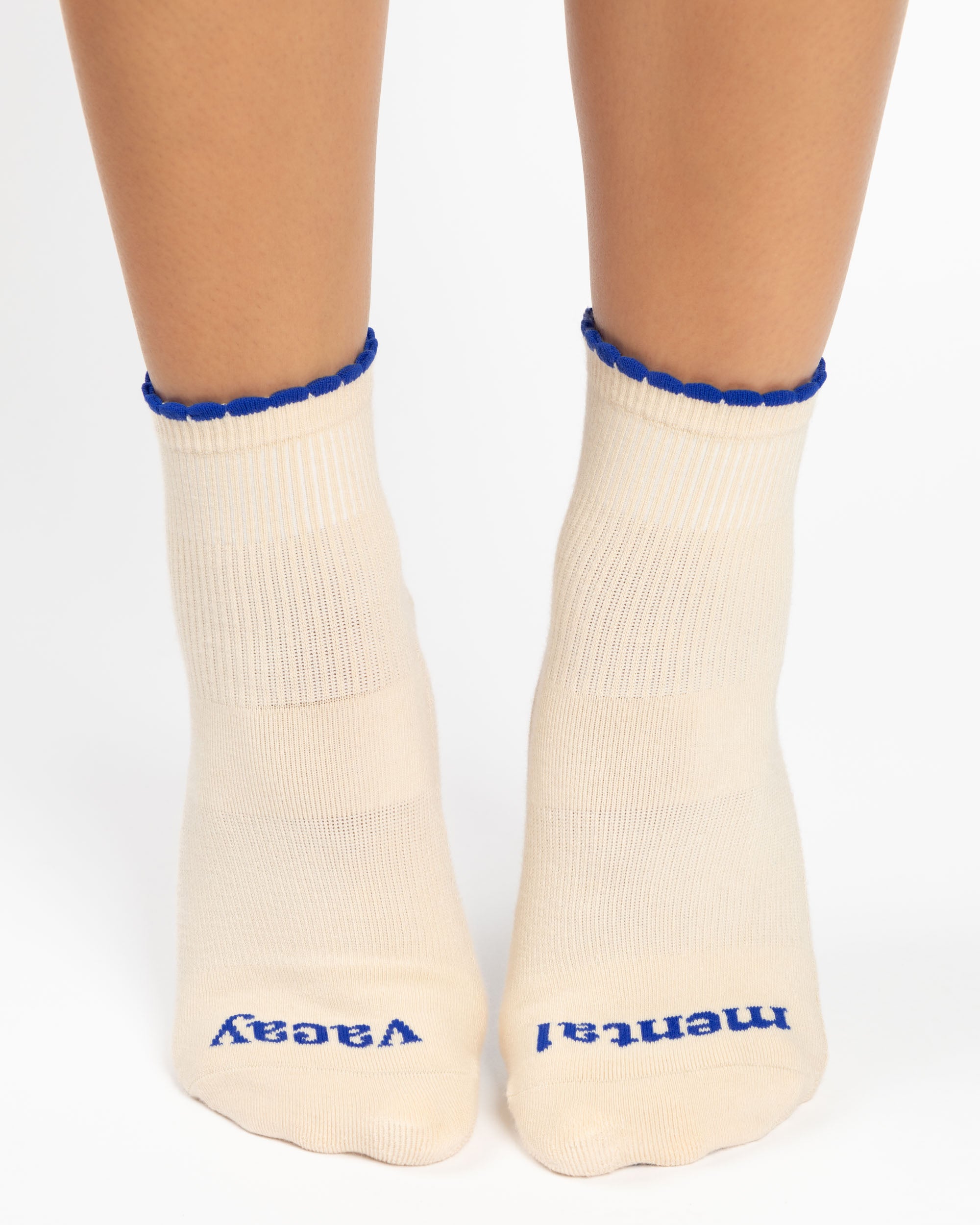 Mental Vacay Ankle Grip Sock