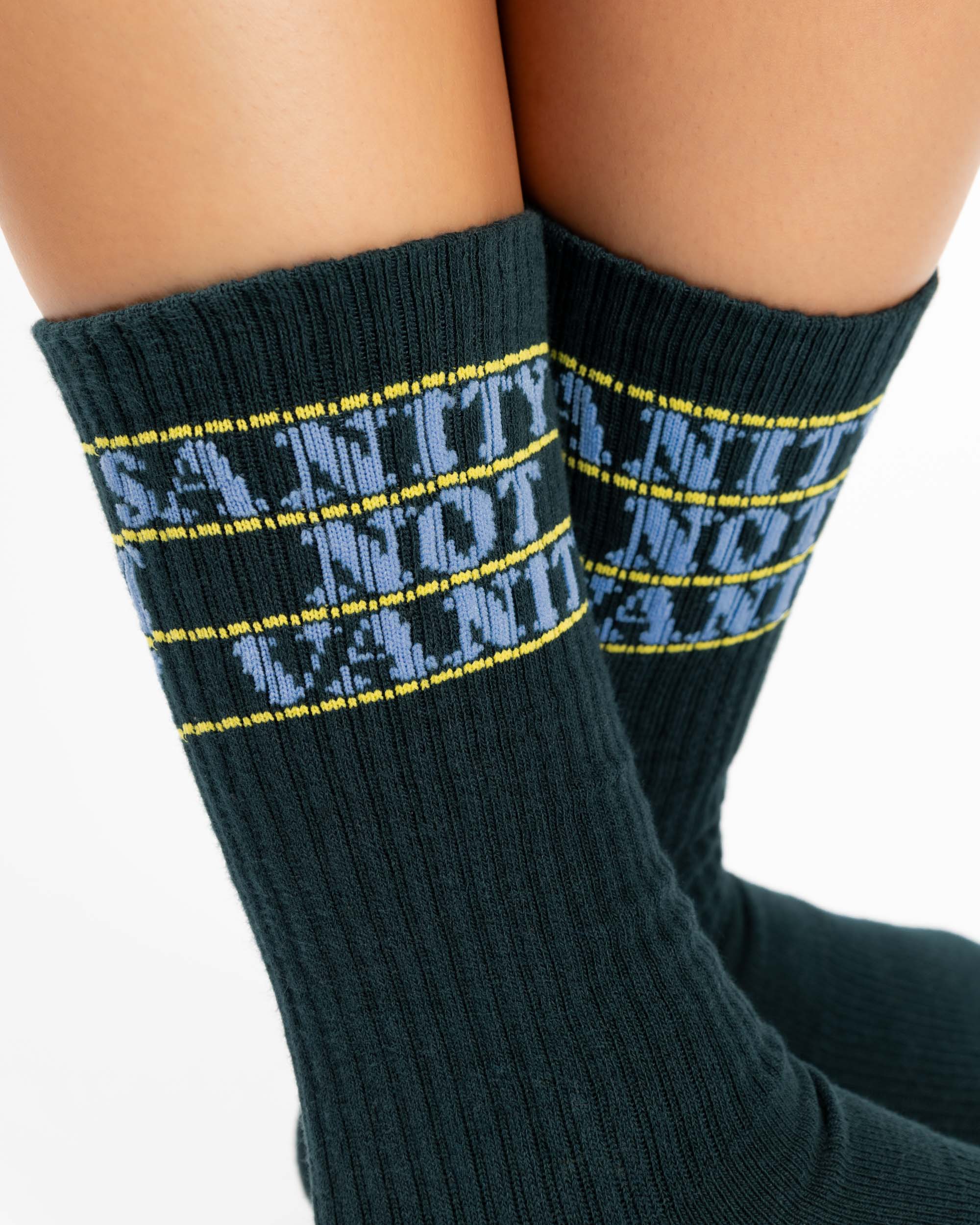 Sanity Not Vanity Crew Grip Sock