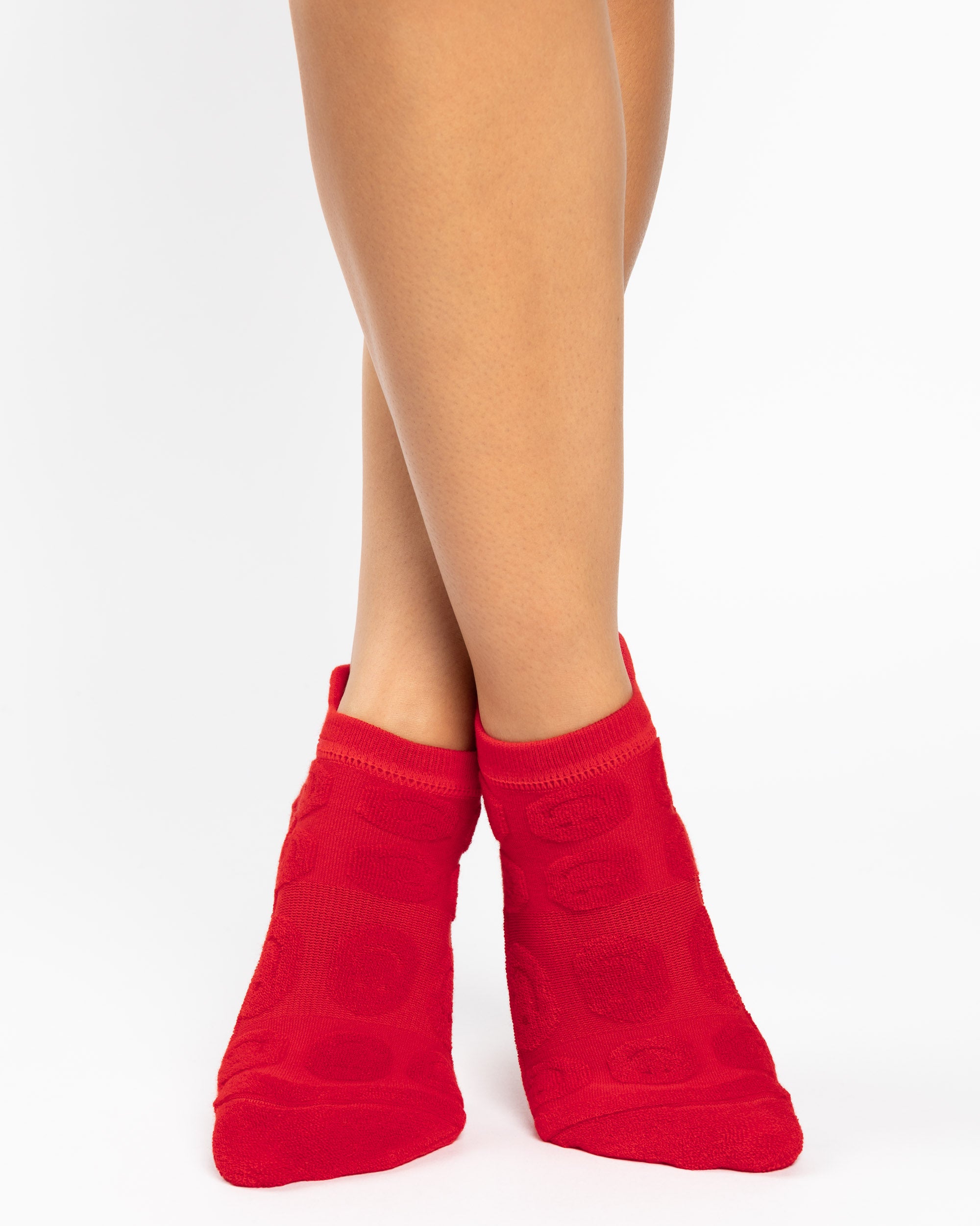 Happy Terry Full Foot Grip Sock