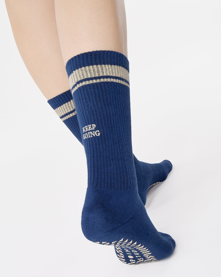 Varsity Crew Grip Sock