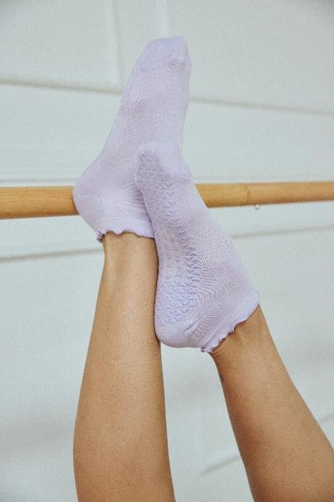 Ruffle Full Foot Grip-strumpa