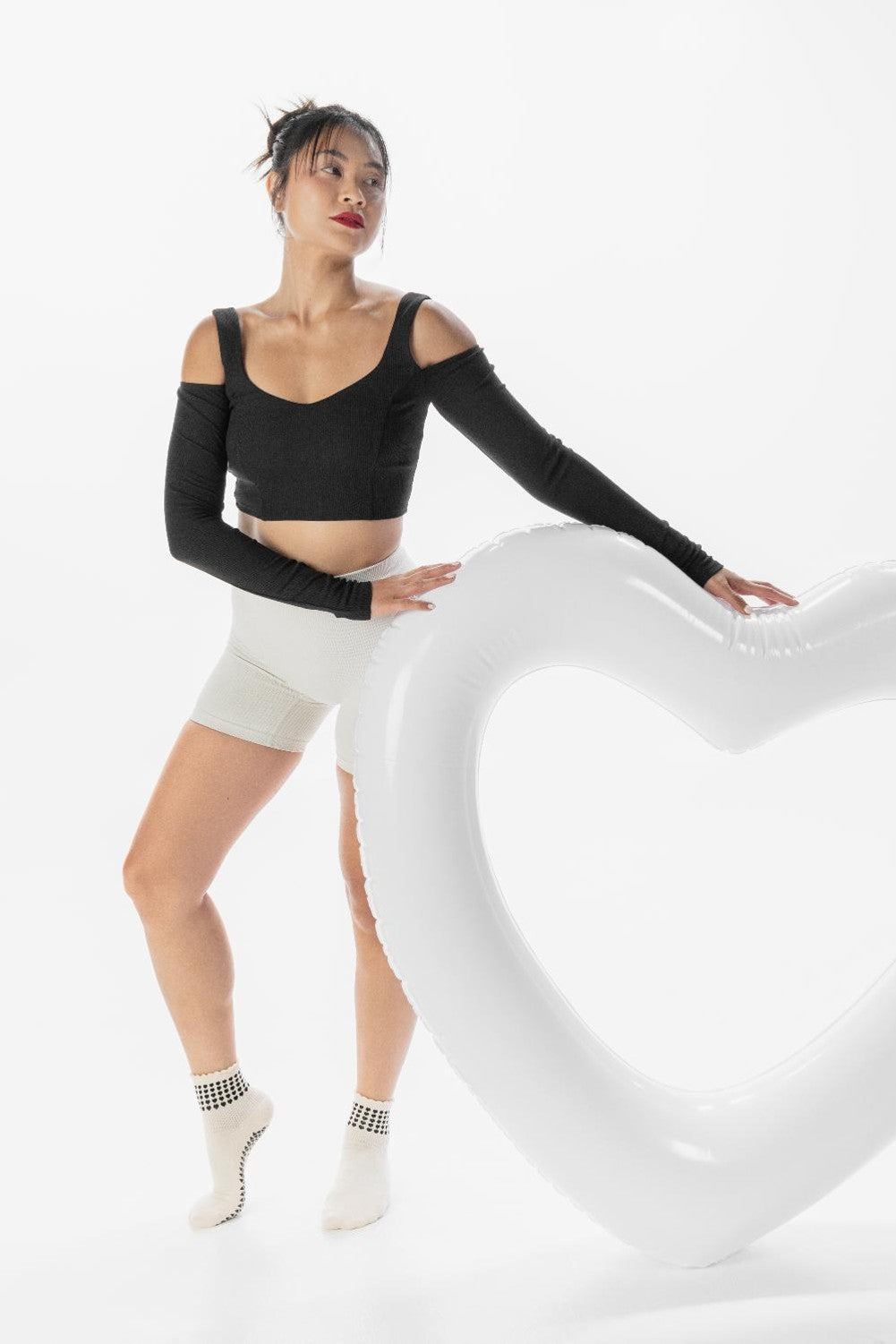 Sweetheart Ankle Grip Sock