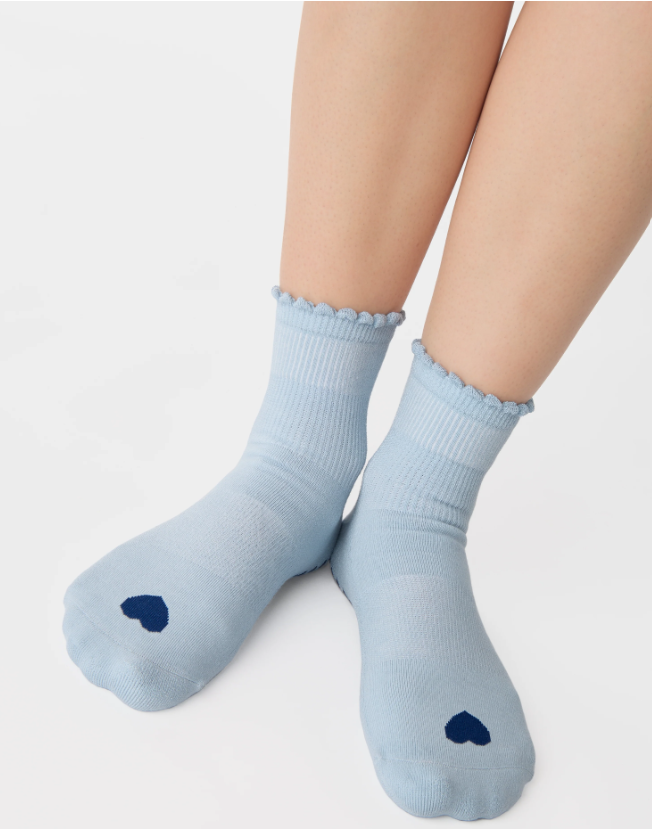Love Ankle Grip Sock