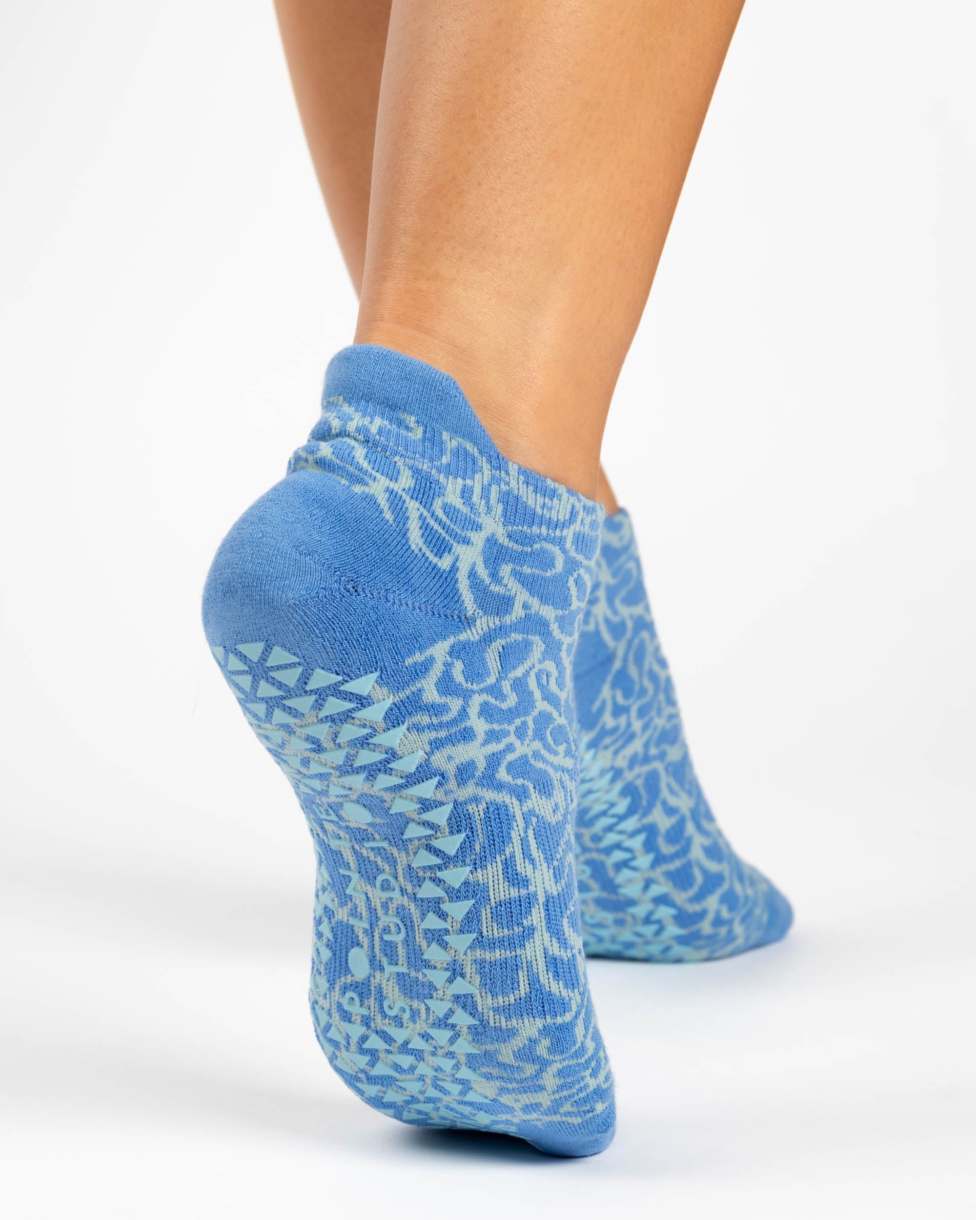 Abstract Full Foot Grip Sock