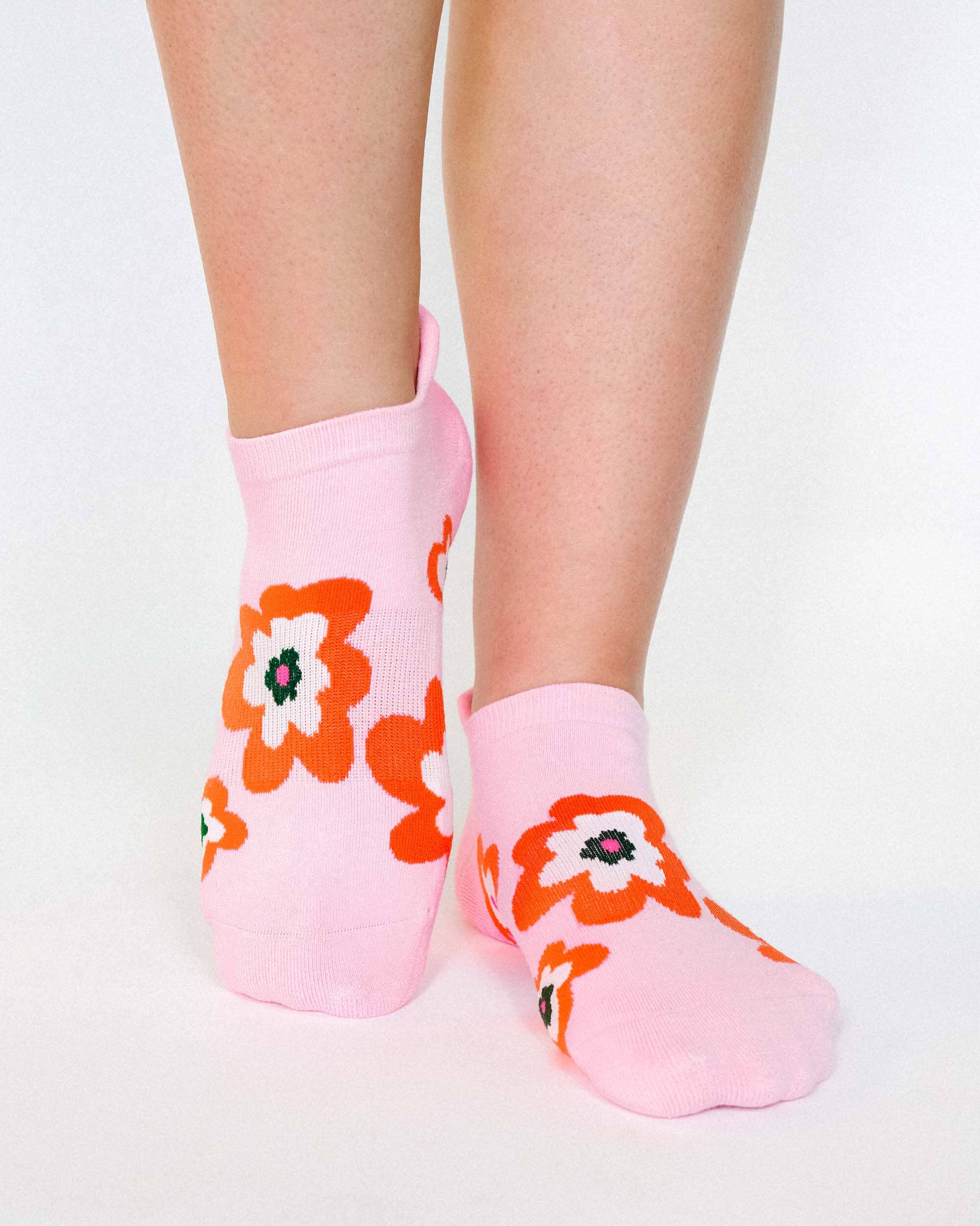 Posy Full Foot Grip Sock