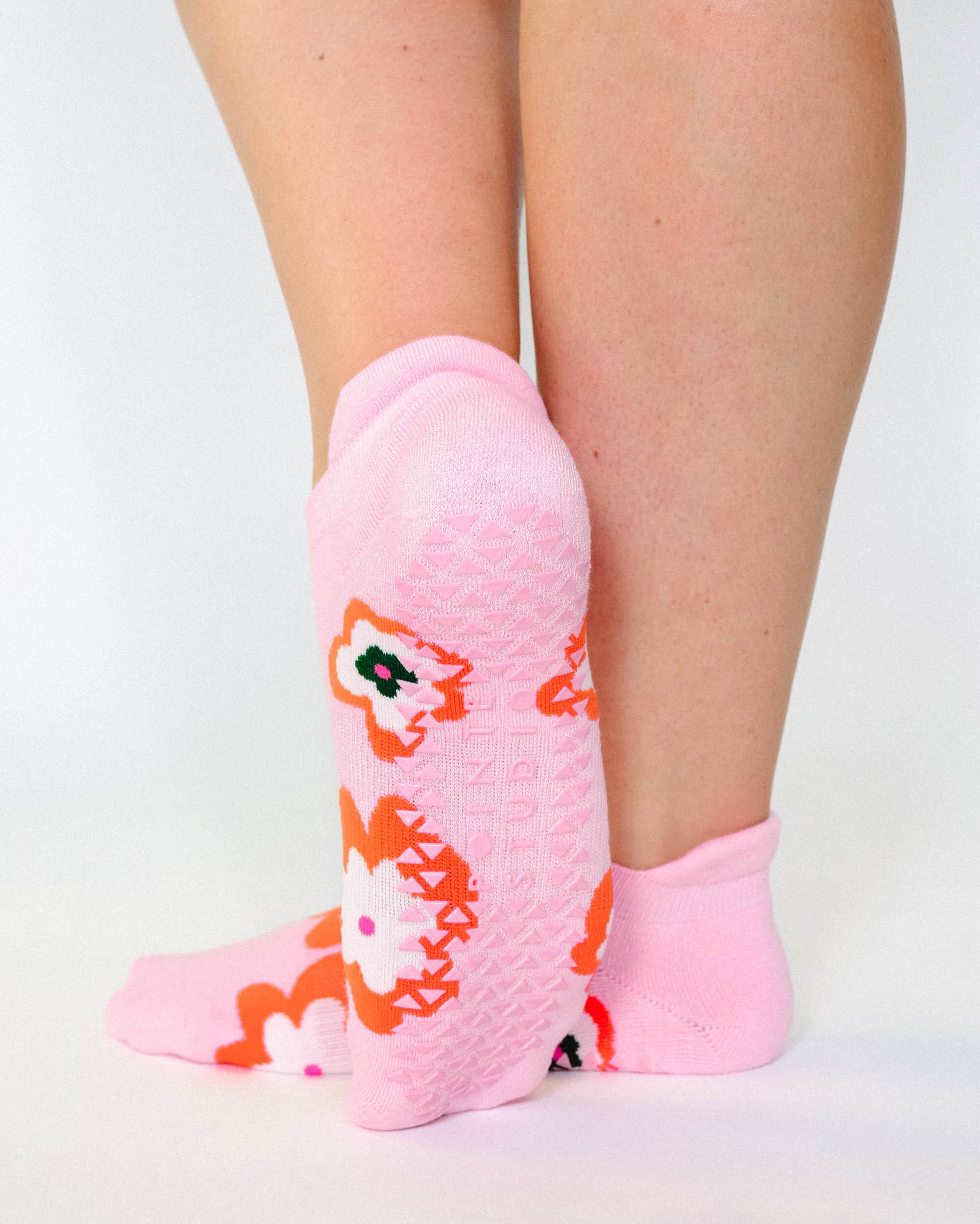 Posy Full Foot Grip Sock