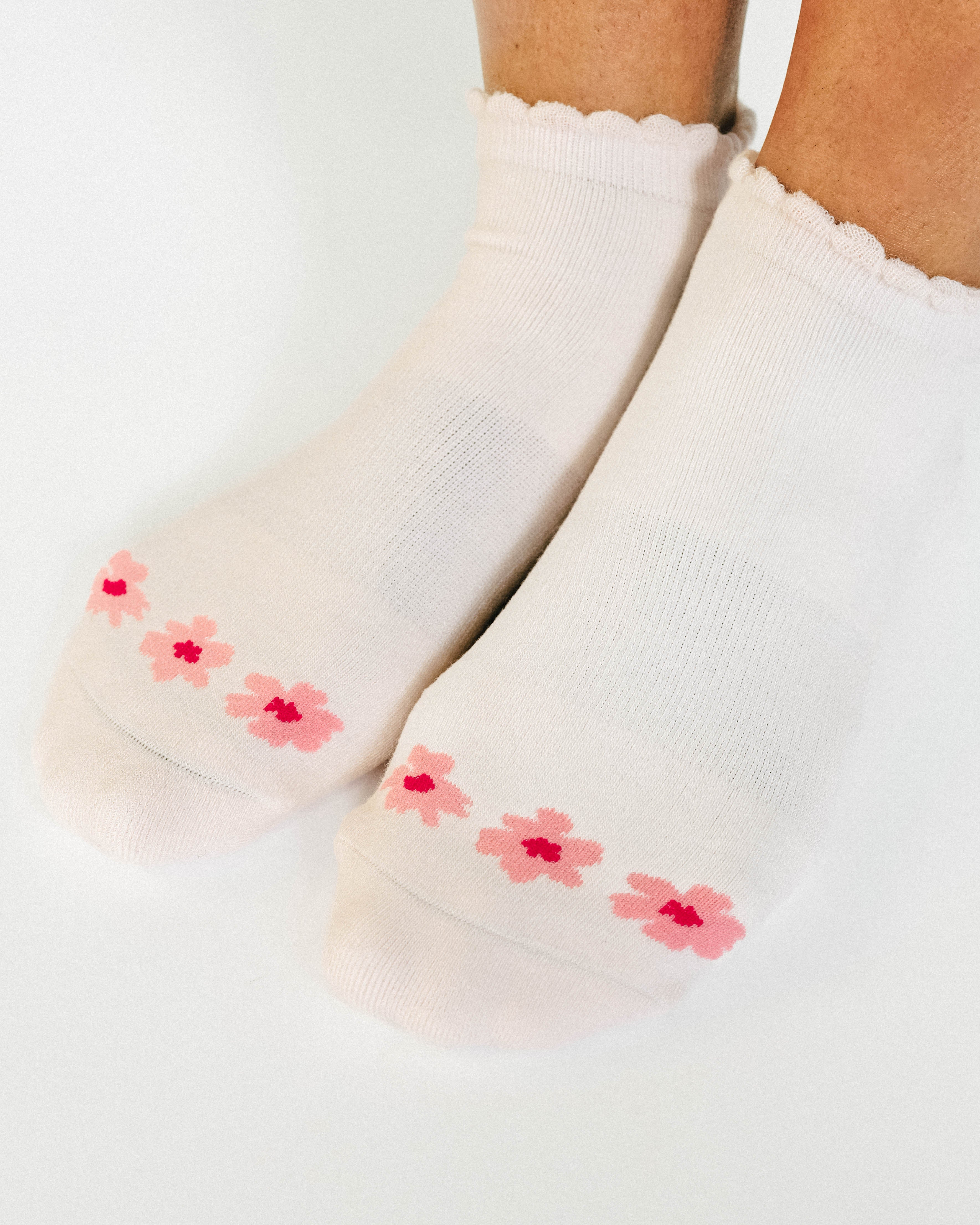 Blossom Full Foot Grip Sock