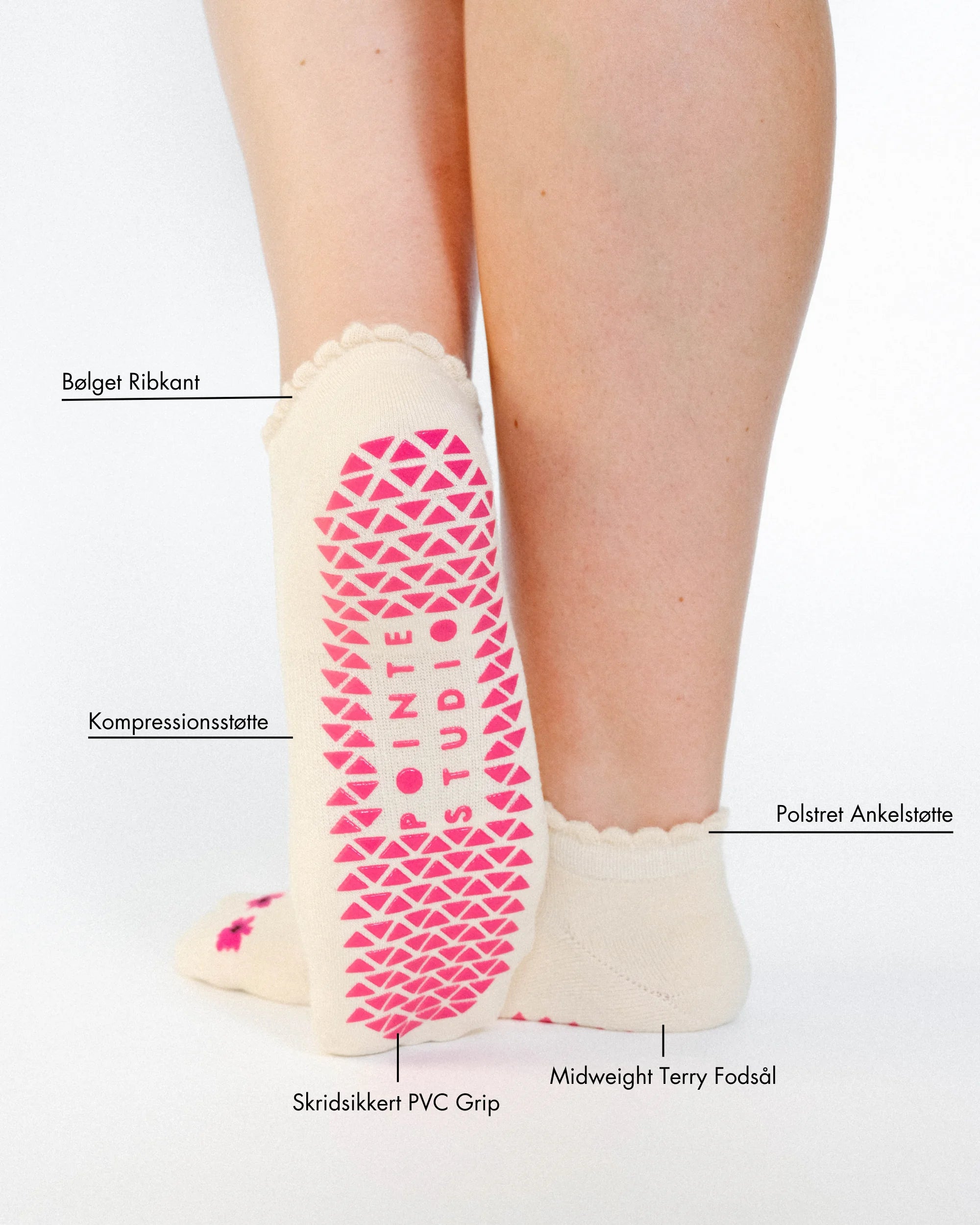 Blossom Full Foot Grip Sock