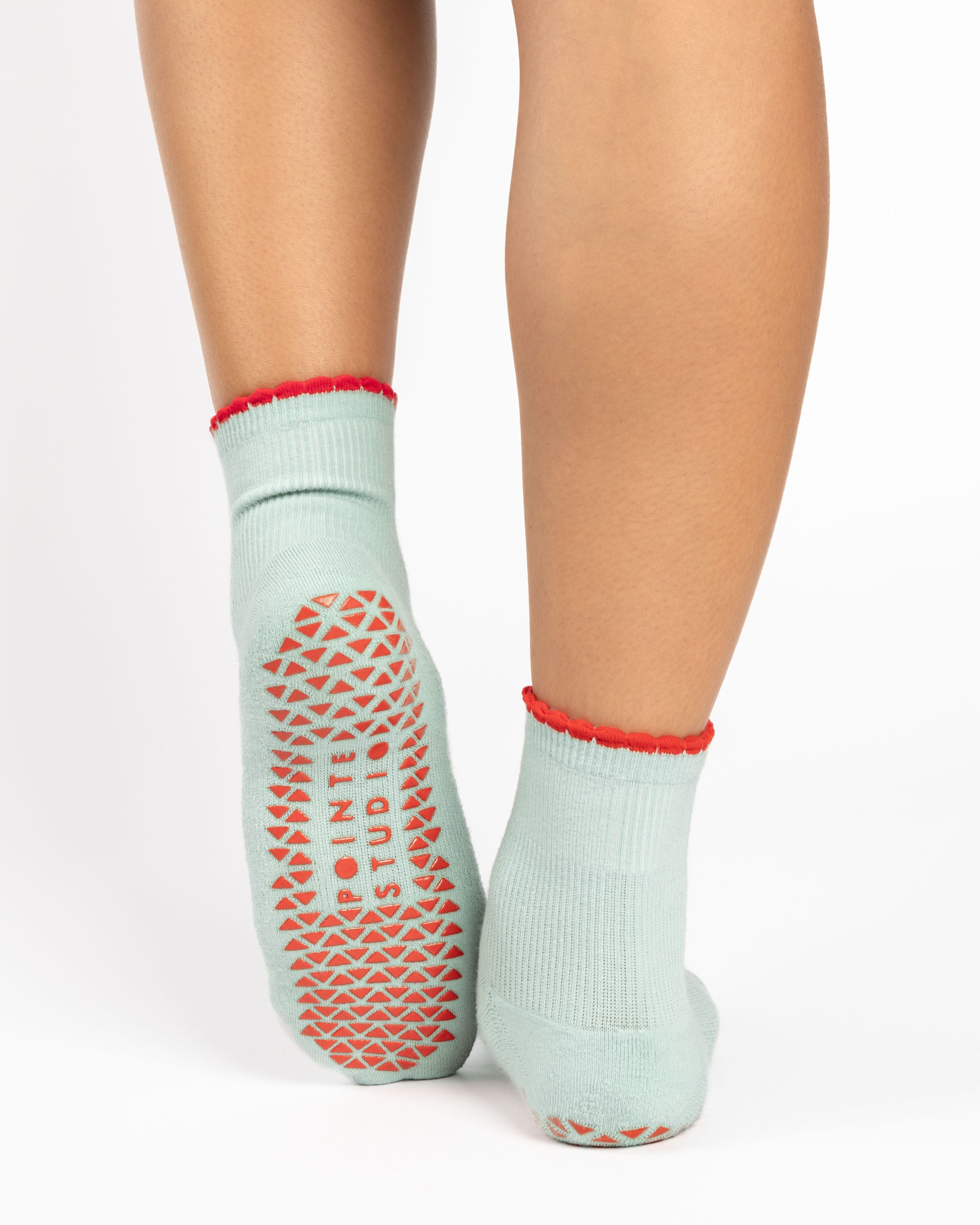 Mental Vacay Ankle Grip Sock