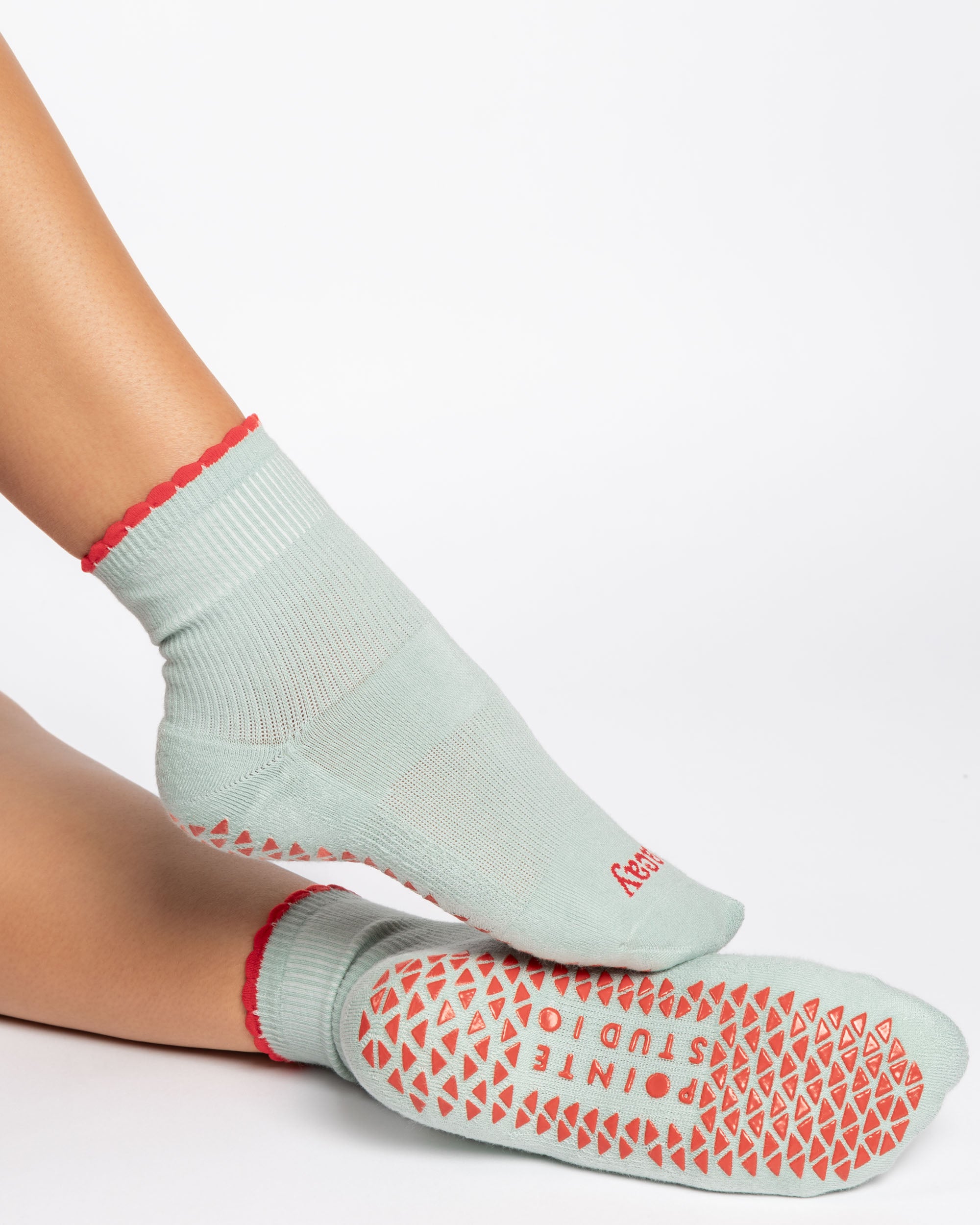 Mental Vacay Ankle Grip Sock