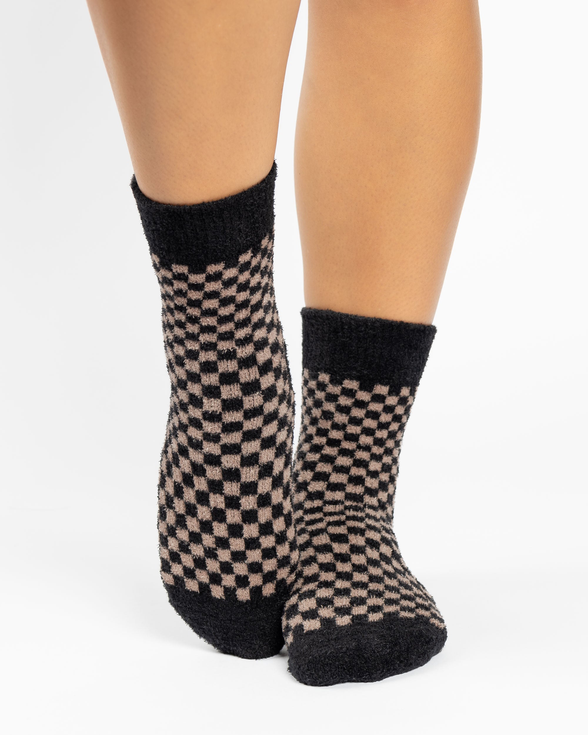 Annie Cozy Crew Grip Sock