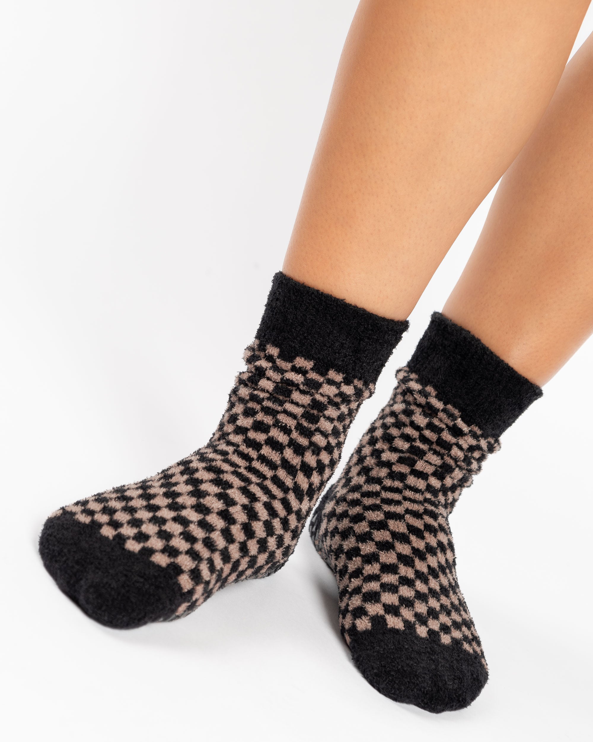 Annie Cozy Crew Grip Sock