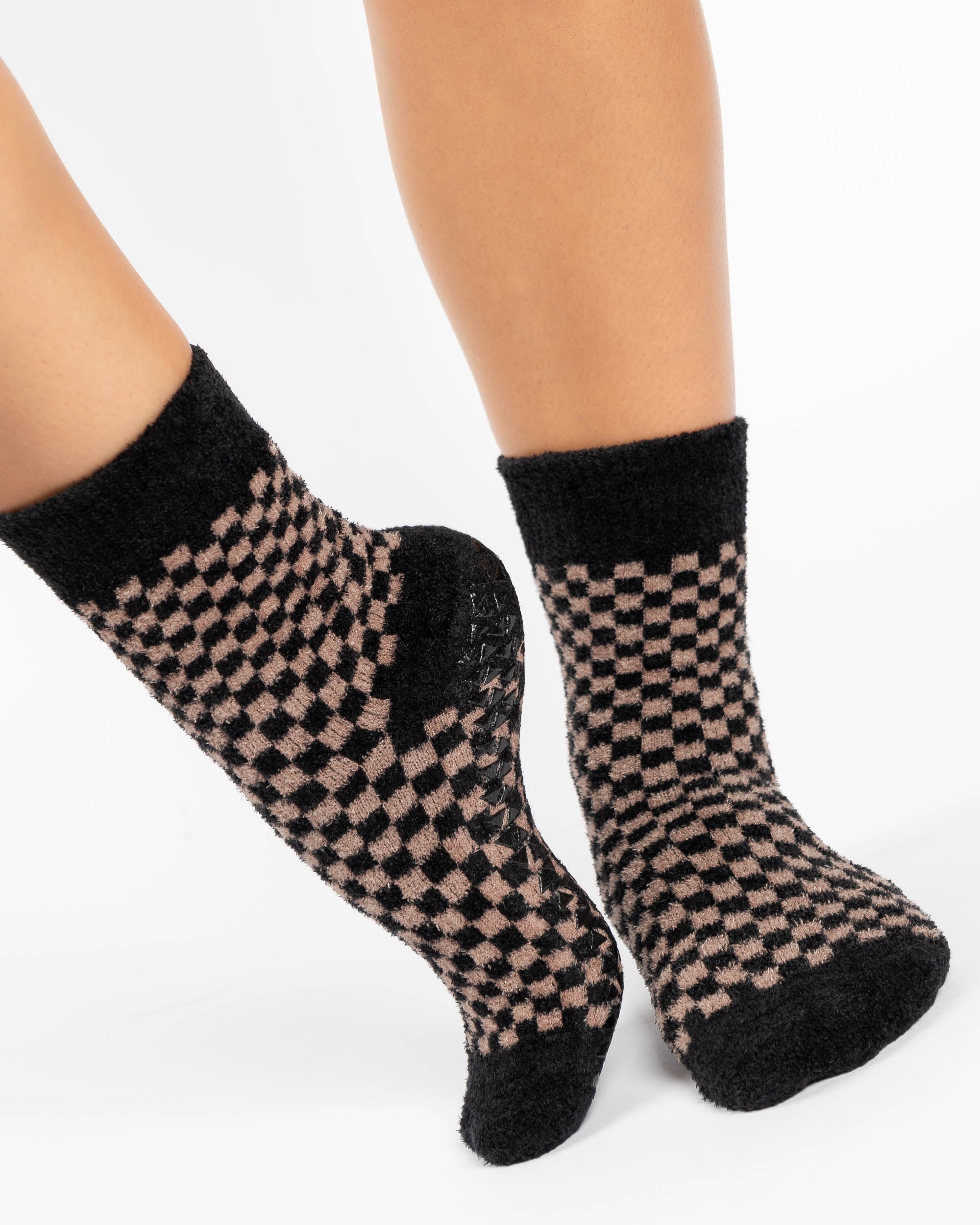 Annie Cozy Crew Grip Sock