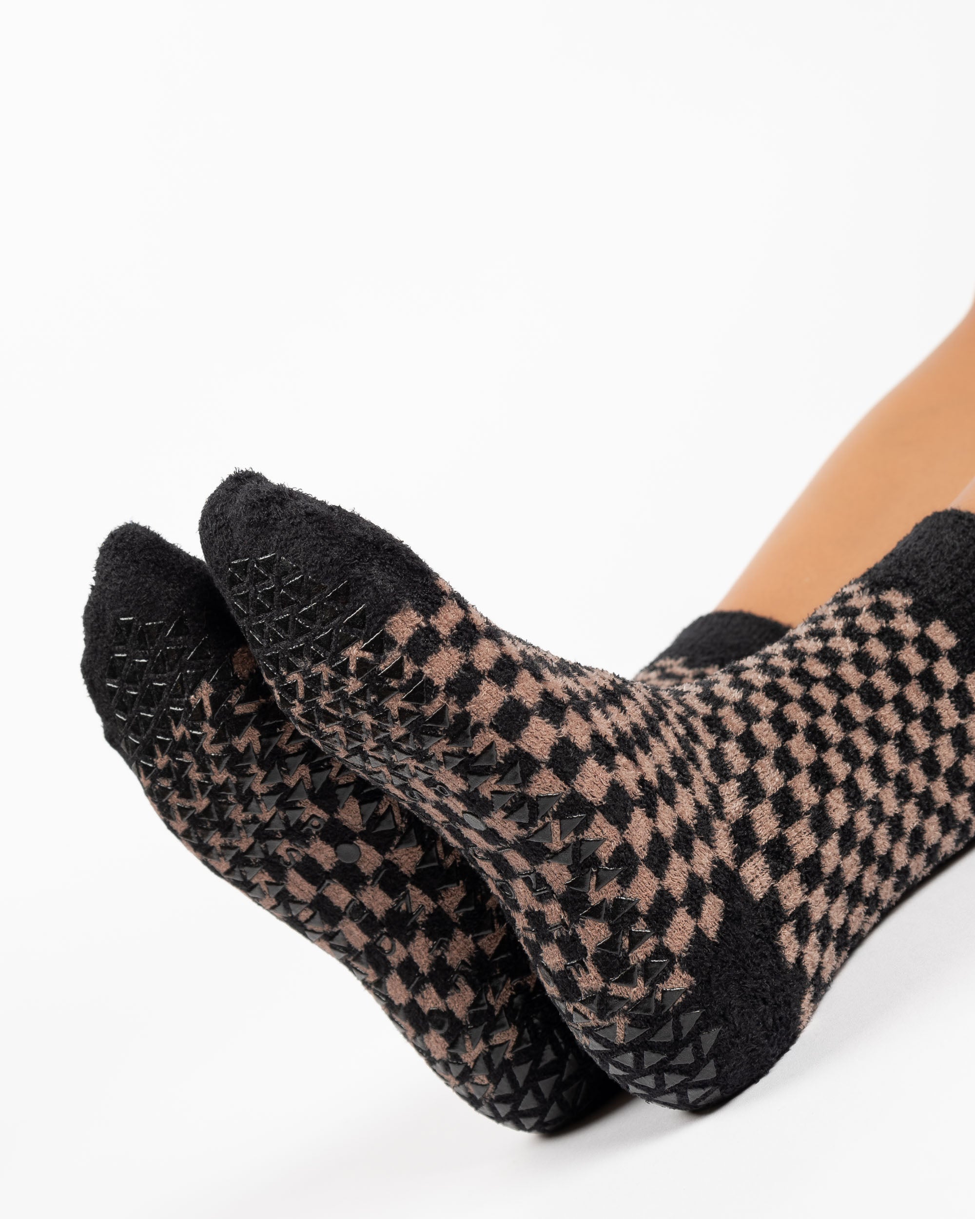 Annie Cozy Crew Grip Sock