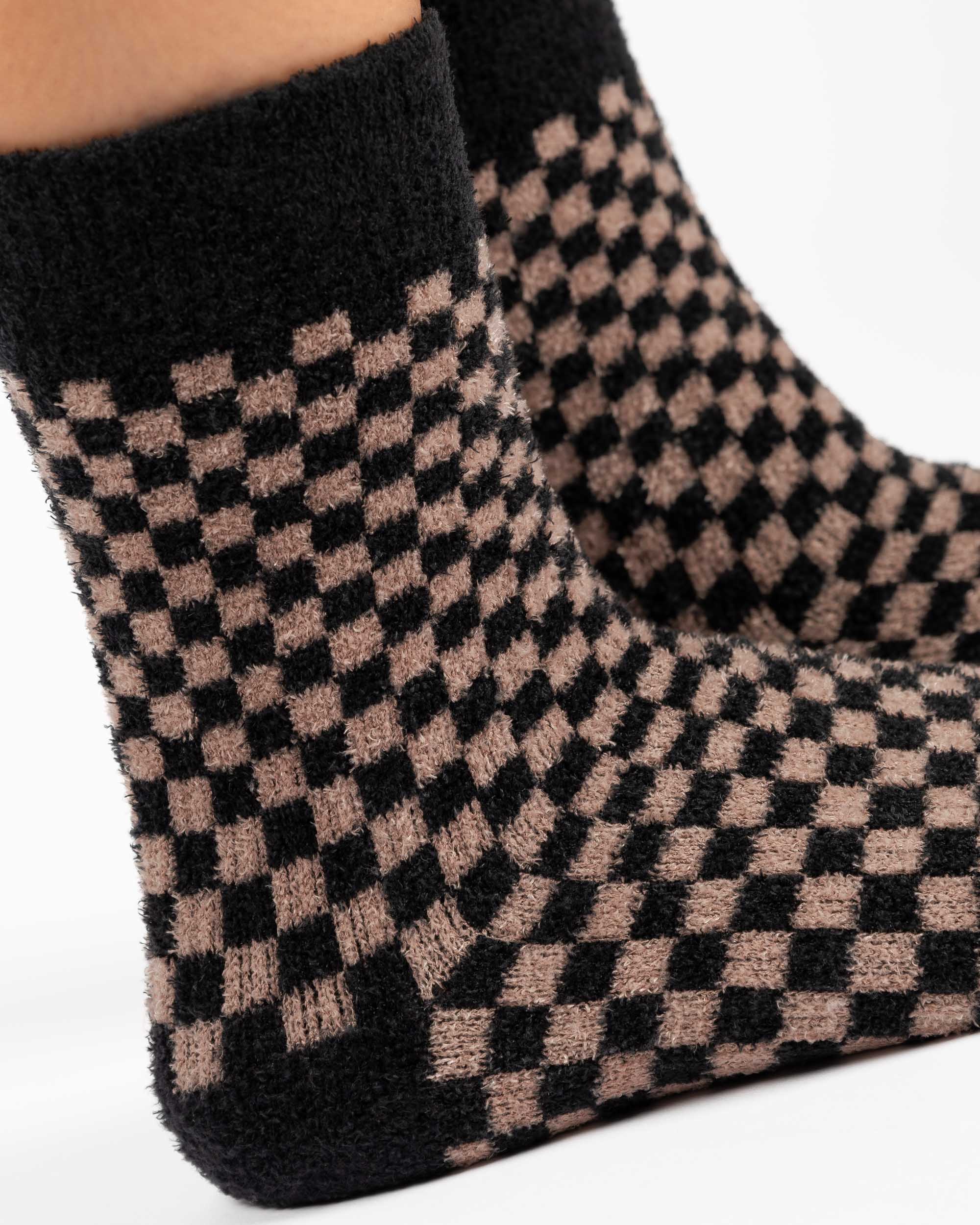 Annie Cozy Crew Grip Sock