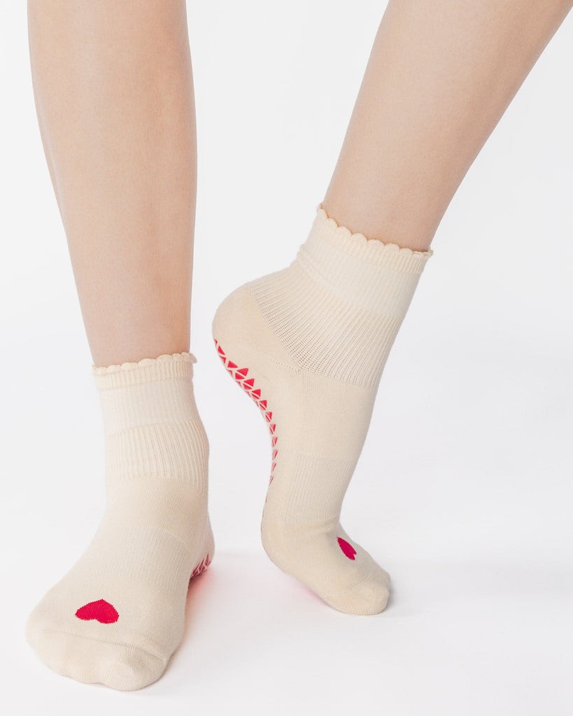 Love Ankle Grip Sock