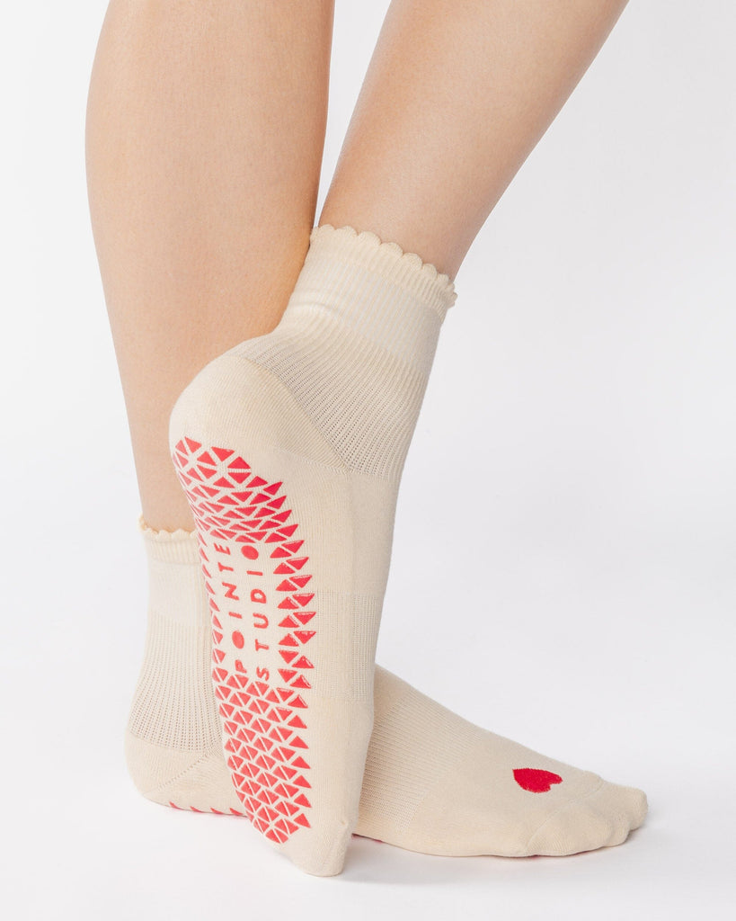 Love Ankle Grip Sock