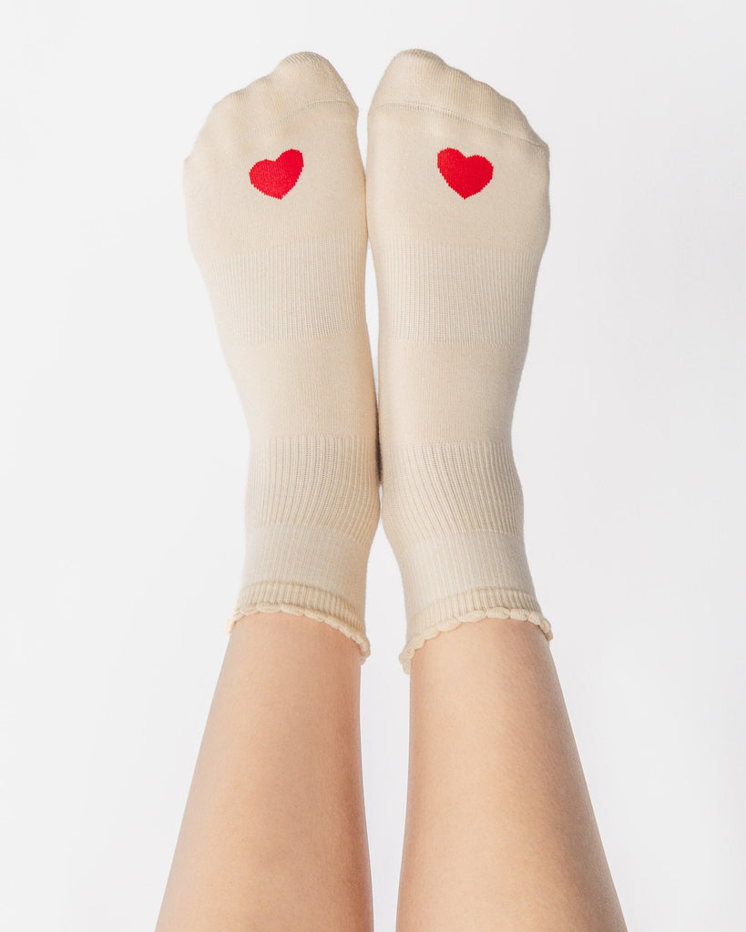 Love Ankle Grip Sock