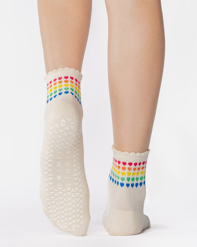 Sweetheart Ankle Grip Sock