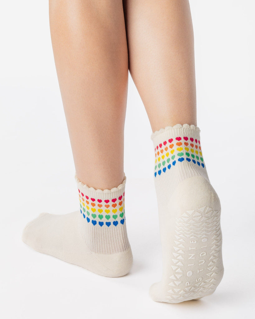 Sweetheart Ankle Grip Sock