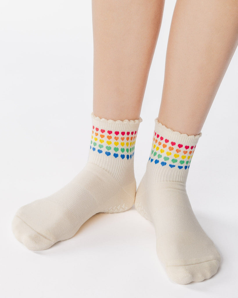 Sweetheart Ankle Grip Sock