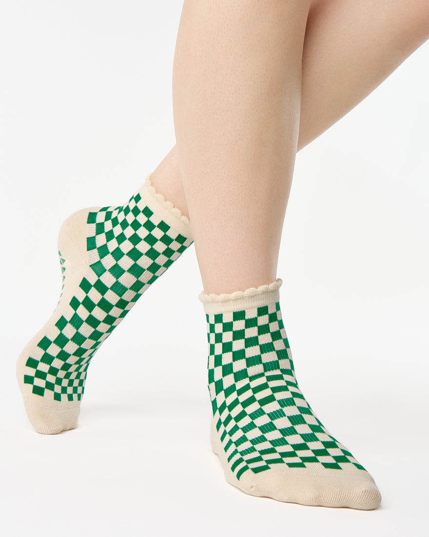 Annie Ankle Grip Sock