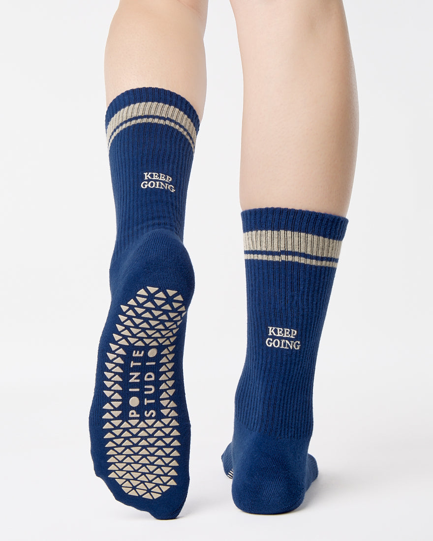 Varsity Crew Grip Sock