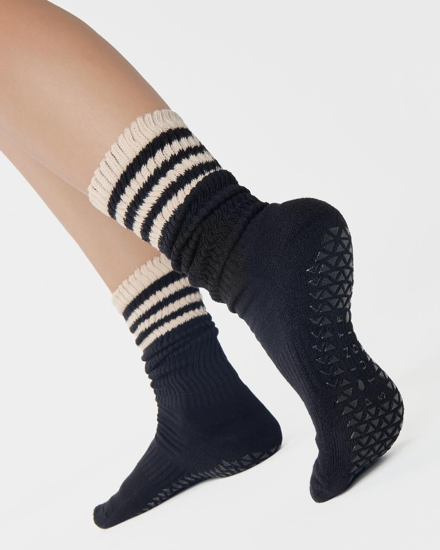 Slouch Lexi Crew Grip Sock